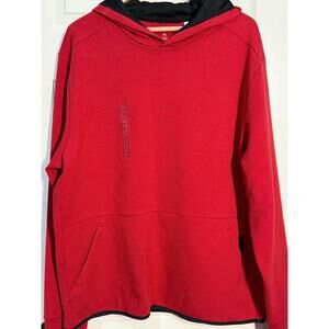 DSG Red with Black Trim Hoodie / Sweatshirt, Men's Size XL